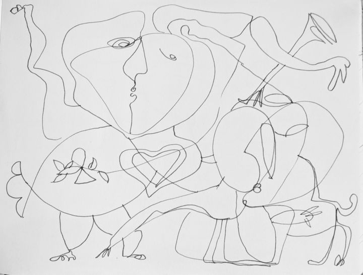 Love&love sc 图画, 8x12 in