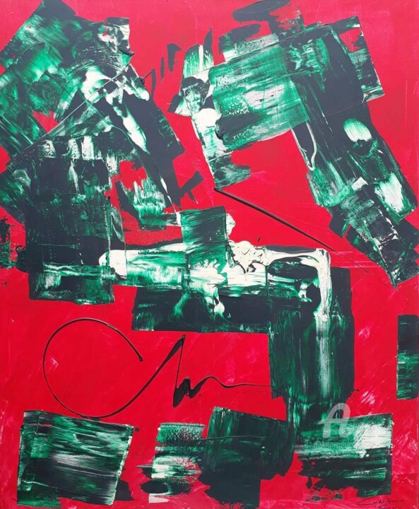 Painting,  47.2x39.4 in 