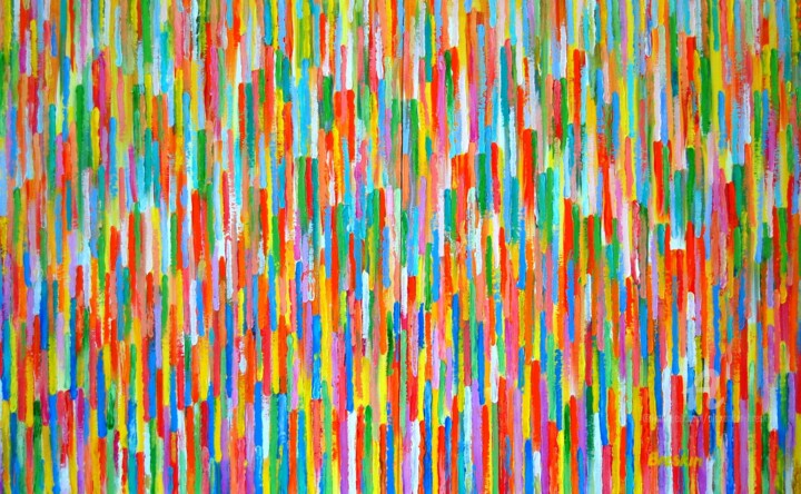 Картина под названием "Светлая песня Грига" - Alexander Breskin, Подлинное произведение искусства, Масло Установлен на Дерев…