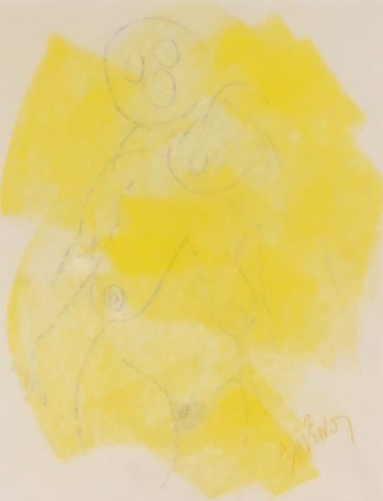 "..Untitled.." başlıklı Resim Dimitris Alithinos tarafından, Orijinal sanat, Kalem