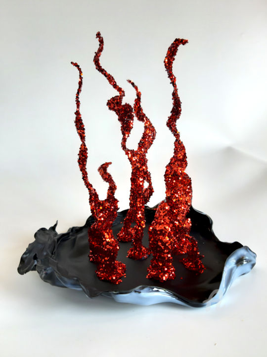 Structure 0.10 雕塑, 5.5x5.5 in