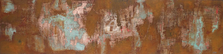 Painting titled "Either You Work You…" by Sio Montera, Original Artwork, Acrylic