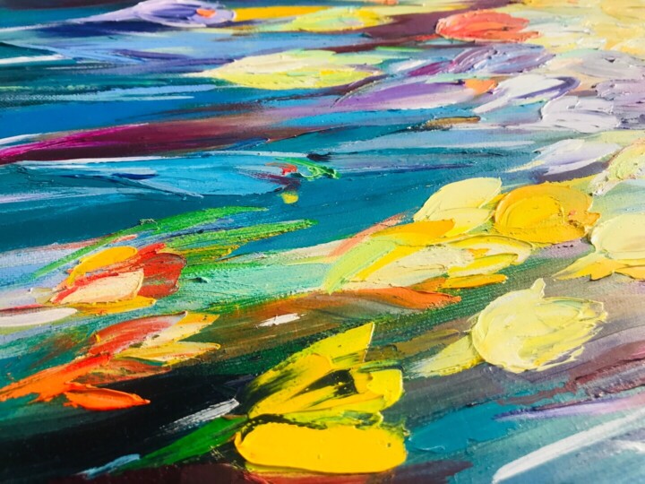 Artwork's surface or texture