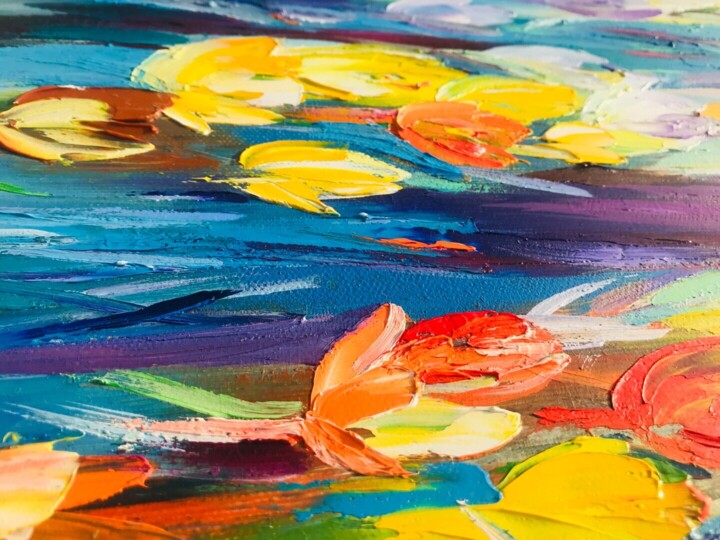 Artwork's surface or texture