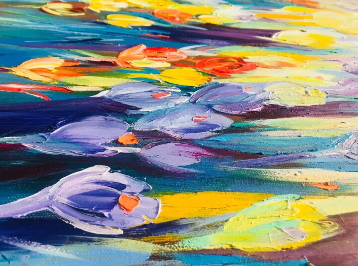 Artwork's surface or texture