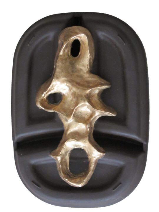 雕塑,  8.9x6.3 in 