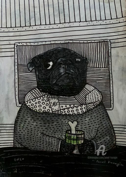 绘画,  23.4x16.5 in 
