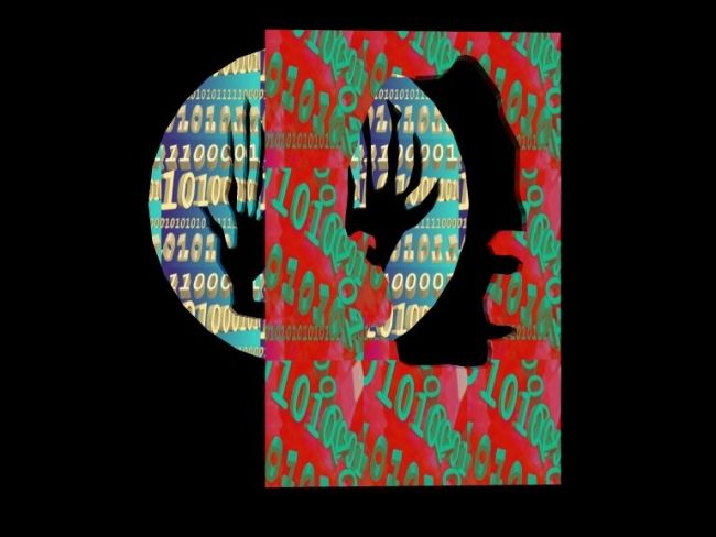 Digital Arts titled "Code Number 5" by Alberto Cerritos, Original Artwork