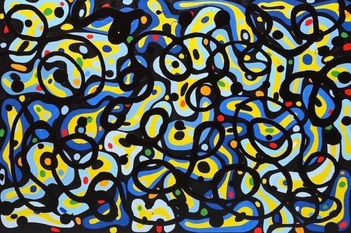 Nothing Without Meaning 绘画, 48x72 in
