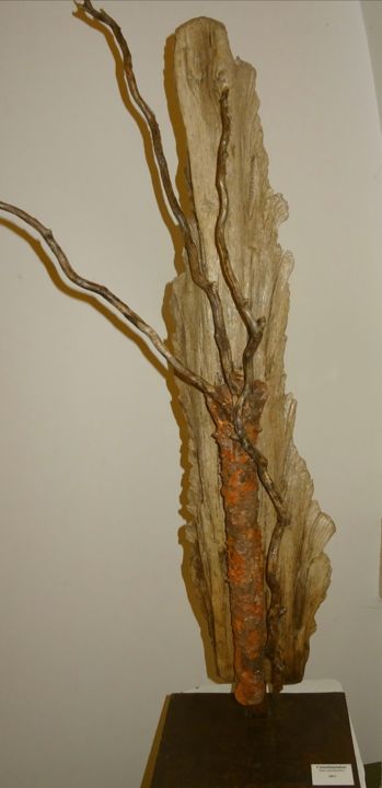 Soliflore 雕塑, 43.3x9.8 in