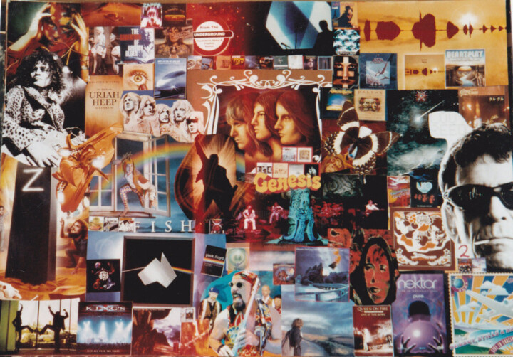 Music my Live 拼贴, 19.7x31.5 in