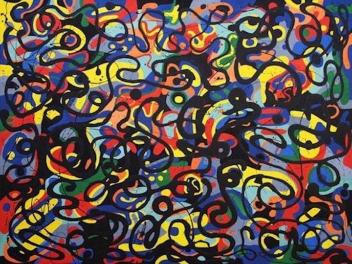Forest of Passion 绘画, 48x60 in