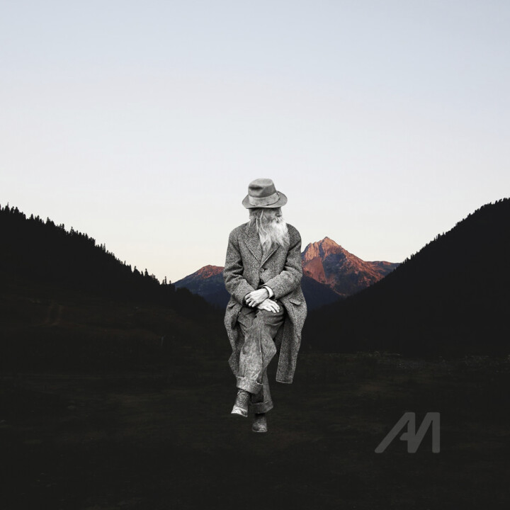 "Le calme des âme #02" başlıklı Dijital Sanat Вика Еремаева tarafından, Orijinal sanat, Foto Montaj