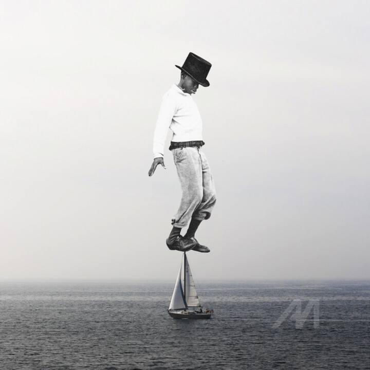 "Le calme des âme #03" başlıklı Dijital Sanat Вика Еремаева tarafından, Orijinal sanat, Foto Montaj