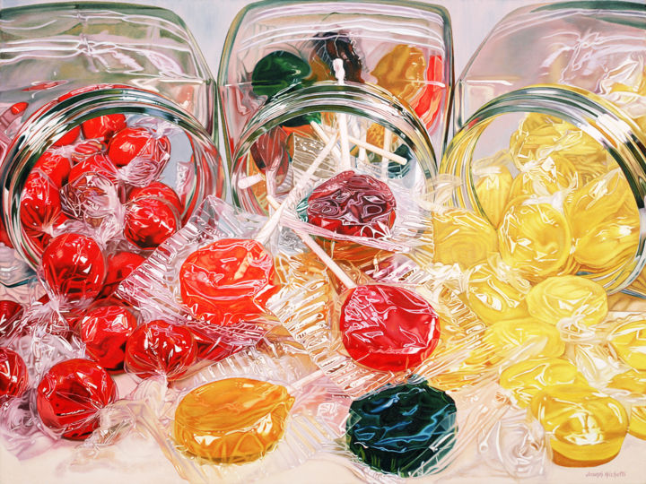Cascading Candies 印花与版画, 30x40 in