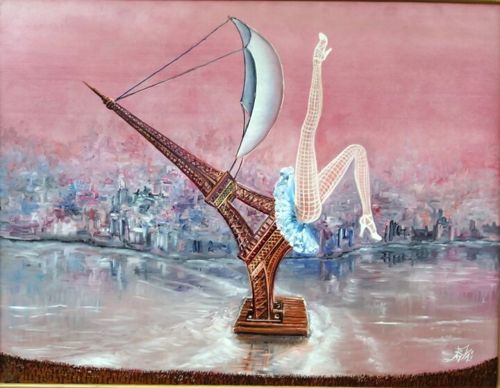 LA TOUR EIFFEL part en voyage