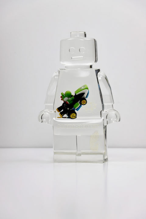ROBOCLUSION MARIOKART YOSHI 雕塑, 9.8x6.3 in