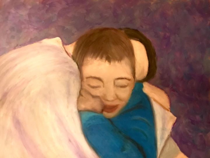 Drawing titled "The Memory Remains" by Liz Paker, Original Artwork, Pastel