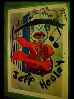 Painting titled "untitled" by Broken Vulture Art, Original Artwork, Oil