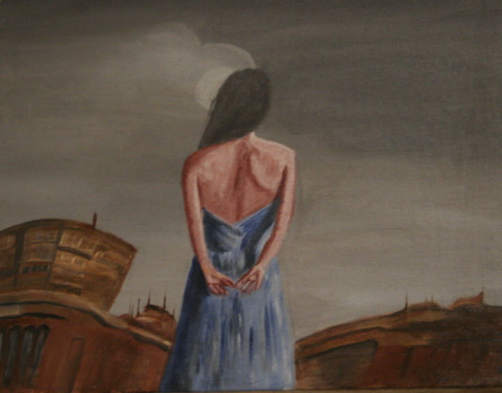 Lonely Dream 绘画, 16x20 in