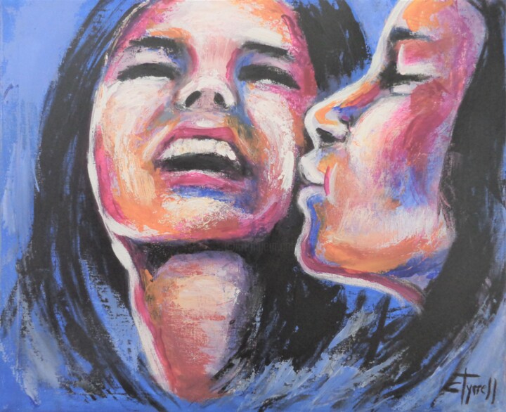 Girls Best Friends 绘画, 19.7x23.6 in