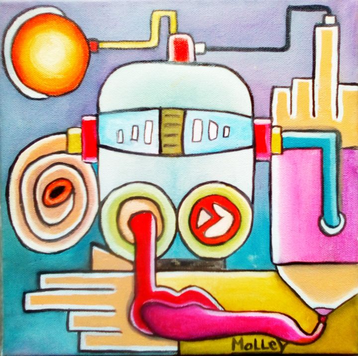 Painting,  11.8x11.8 in 