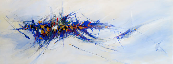 绘画,  13.4x35.4 in 