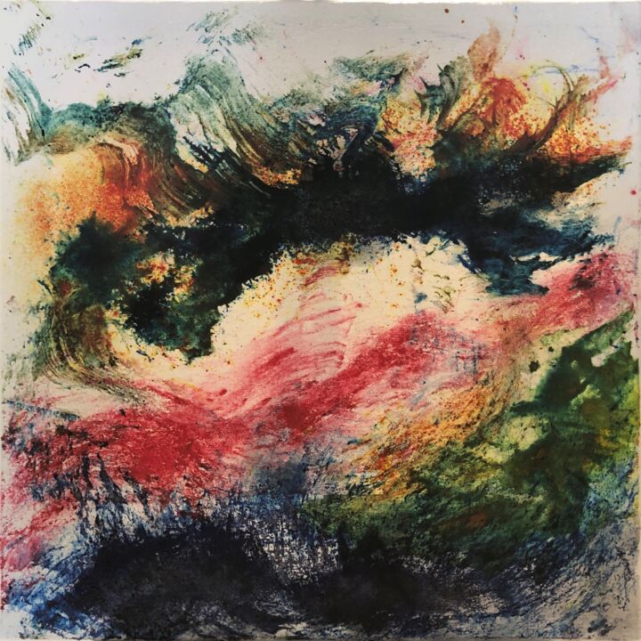 绘画,  15.8x15.8 in 