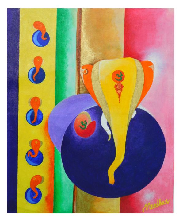 "Untitled13" başlıklı Tablo Sridhar Ampilli tarafından, Orijinal sanat, Akrilik