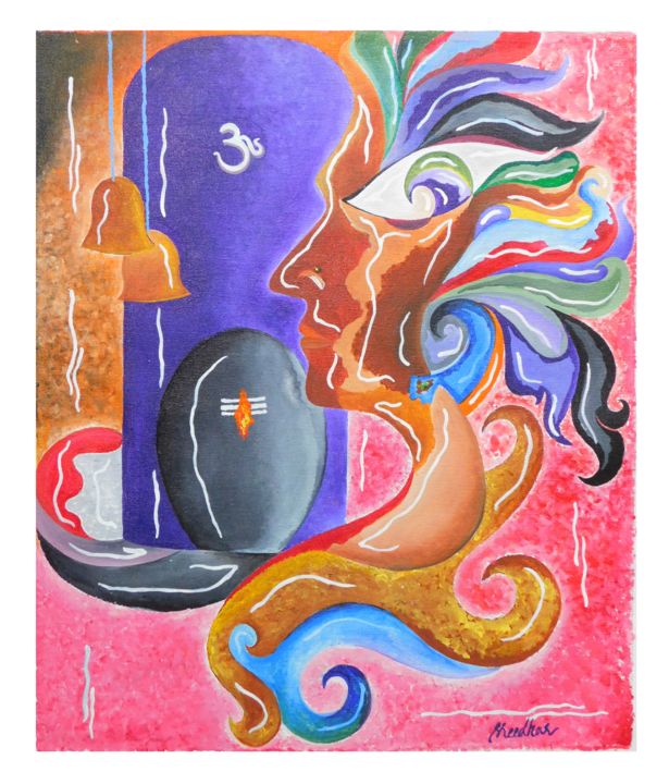 "Untitled15" başlıklı Tablo Sridhar Ampilli tarafından, Orijinal sanat, Akrilik