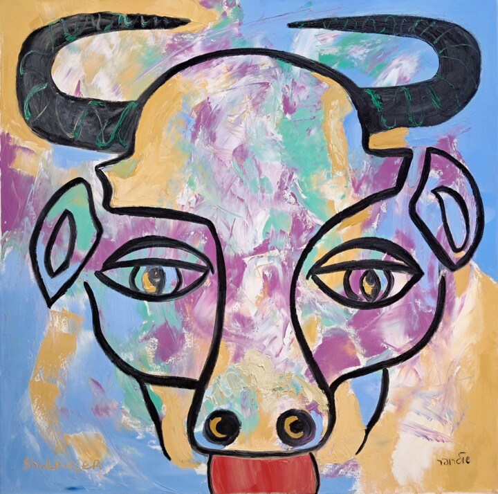 Painting titled "no title 4" by Janna Shulrufer, Original Artwork, Oil