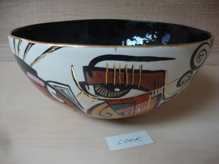 LOOK/ENIGMA bowl 设计, 5.1x11.4 in