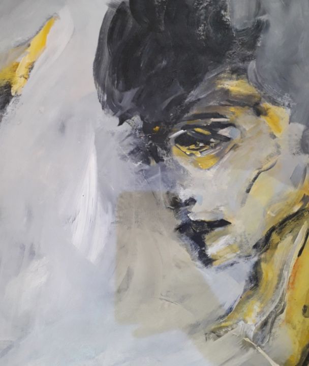 Peinture intitulée "Untitled-1" par Simin Salar Amoli, Œuvre d'art originale, Acrylique