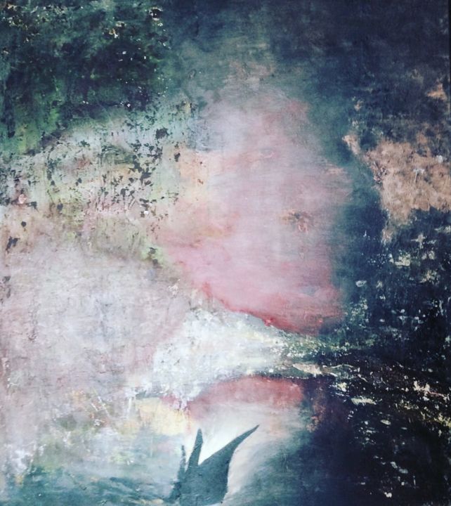 Peinture intitulée "Untitled-3" par Zahra Hooshyar, Œuvre d'art originale, Acrylique