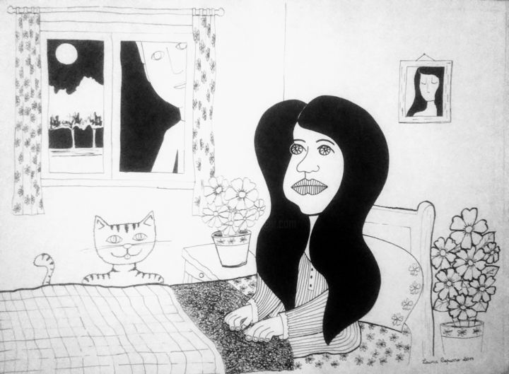 El intruso 图画, 15.8x23.6 in