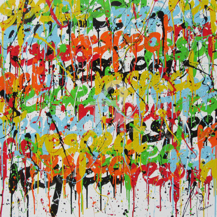 Respect 绘画, 39.4x39.4 in