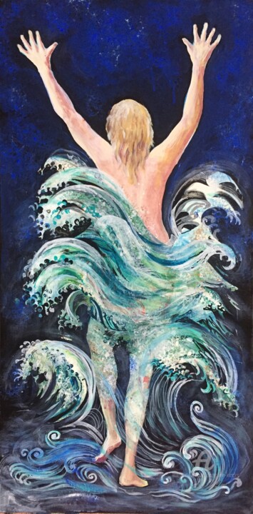 Halia, avatar autobiographique 绘画, 31.5x15.8 in