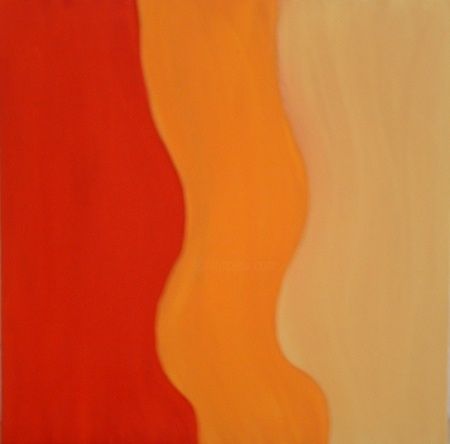 Painting titled "Contours of Being" by Aud, Original Artwork