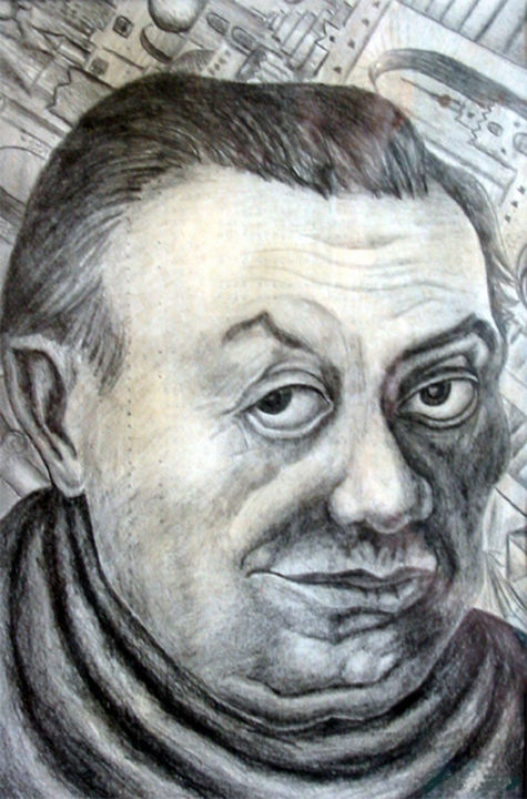 Diego Rivera 2 图画, 11.4x7.9 in
