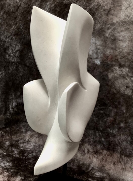 Lapin Volant 雕塑, 13.4x3.9 in