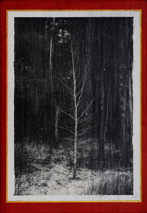 Printmaking titled "Мечты Марии" by Ivan Tarasov, Original Artwork, Analog Print