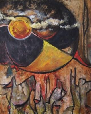 Days On End 绘画, 30x24 in
