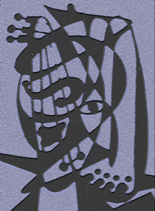 Expressionismo 202 图画, 27.6x19.7 in