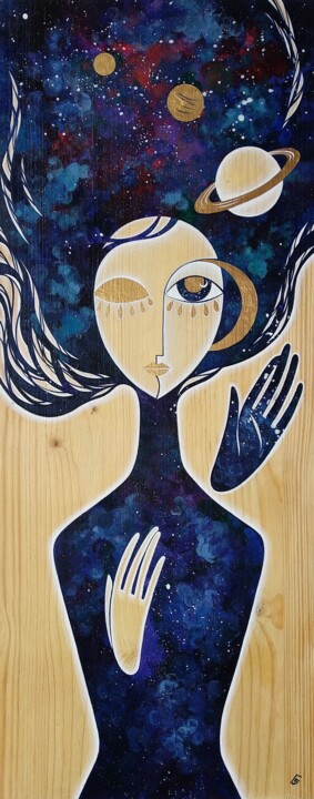 Touch of Eternity 绘画, 27.2x11 in