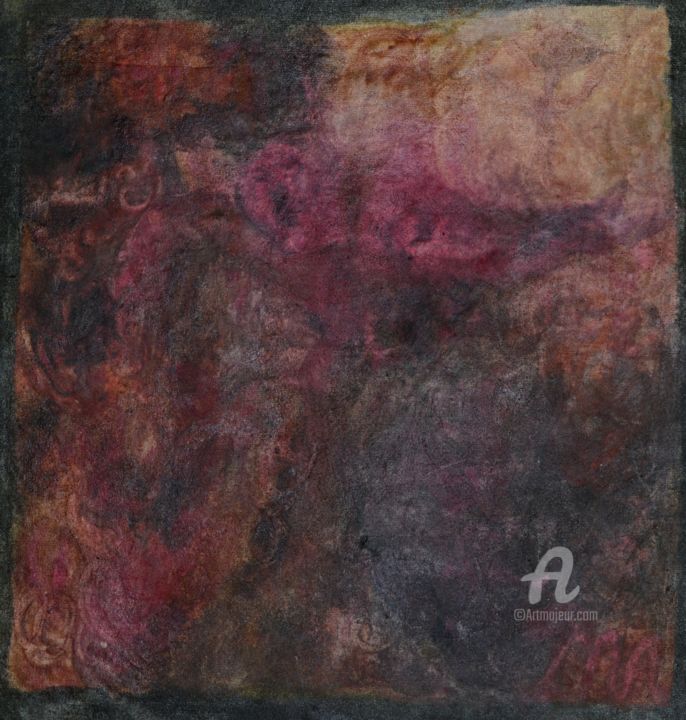 Painting titled "Neem Tree Mother-Go…" by Mariska Ma Veepilaikaliyamma, Original Artwork, Pigments
