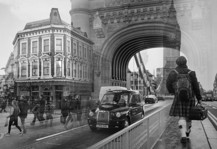 "Time-Laspe" başlıklı Fotoğraf Victor Char tarafından, Orijinal sanat, Dijital Fotoğrafçılık Alüminyum üzerine monte edilmiş