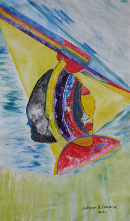 绘画,  10.6x6.3 in 