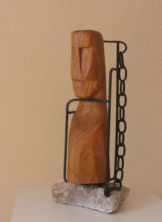 l'Otage 雕塑, 22.4x7.5 in