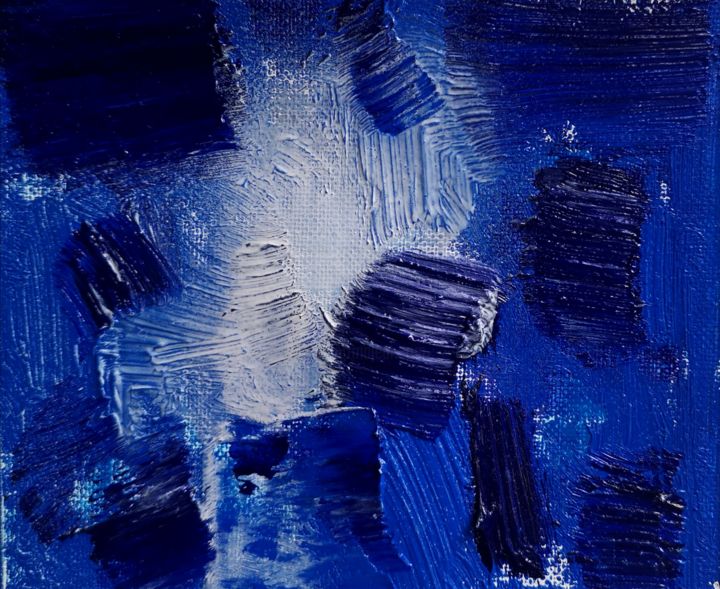 Painting titled "One day 5.24" by Pengbo Wu, Original Artwork, Acrylic