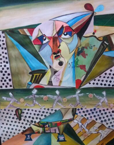 绘画,  27.6x19.7 in 